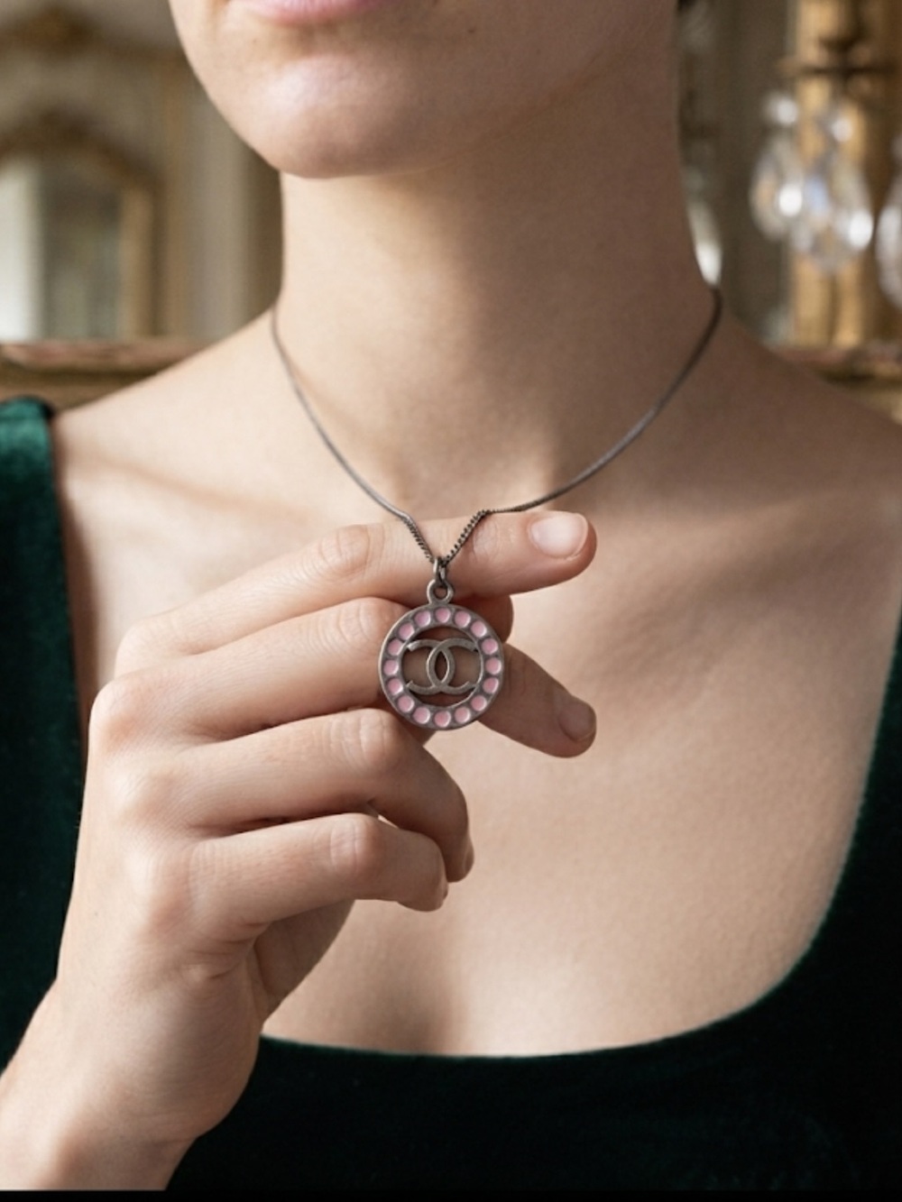 CHANEL Pendant Necklace